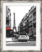 Framed Paris II - Black