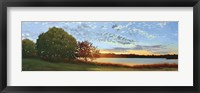 Framed Lakeside Sunrise