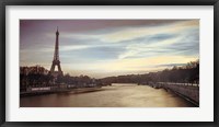 Framed Paris Sunset