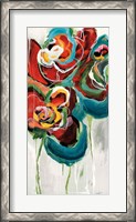 Framed Wasabi Rose II