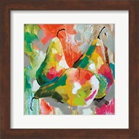 Framed Sunlit Pears