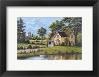 Framed Yellow House