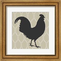 Framed Cock-a-doodle-doo