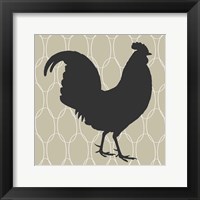 Framed Cock-a-doodle-doo