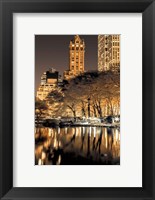 Framed Central Park Glow II