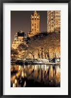 Framed Central Park Glow II
