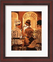 Framed Rendez-vous au Bistro