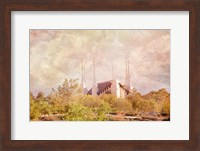 Framed Las Vegas Temple II