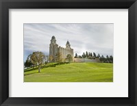 Framed Manti Temple