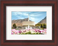 Framed Provo Temple