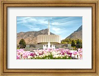 Framed Provo Temple