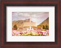 Framed Provo Temple II