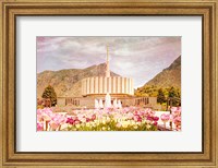 Framed Provo Temple II