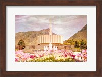 Framed Provo Temple II