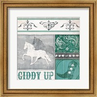 Framed Giddy Up