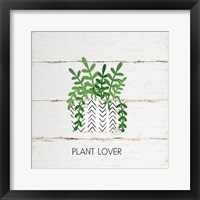 Framed Plant Lover