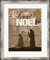 Framed First Noel