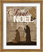 Framed First Noel