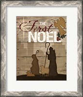 Framed First Noel