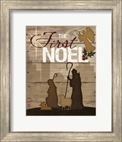 Framed First Noel