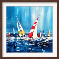 Framed Sailing Boats II