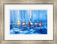 Framed Sailing Boats III