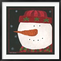 Framed Snowman I