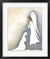 Framed Mary and Angel