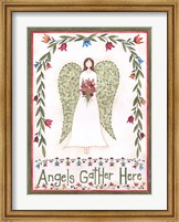 Framed Angels Gather