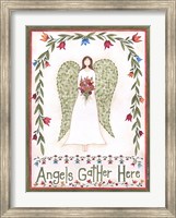 Framed Angels Gather