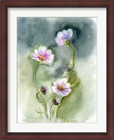 Framed Purple Flowers II