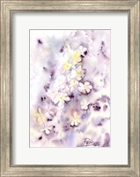 Framed Purple Flowers III