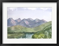 Framed Mountain Scape