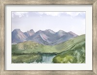 Framed Mountain Scape