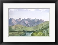 Framed Mountain Scape