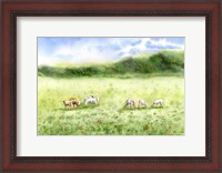 Framed Field Scape