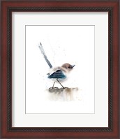 Framed Perched Bird V