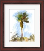 Framed Palm Tree