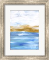 Framed Ocean Abstract II