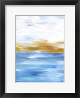 Framed Ocean Abstract II