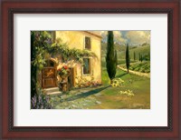 Framed Tuscan Spring