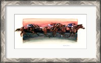 Framed Horse Race