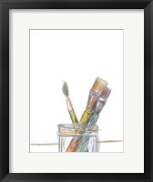 Framed Paintbrushes