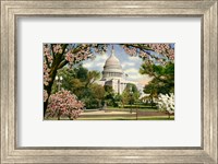 Framed US Capitol