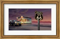 Framed Route 66