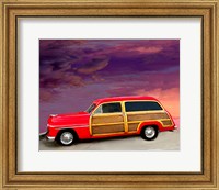 Framed Red Woody