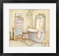 French Modern Bath I Framed Print