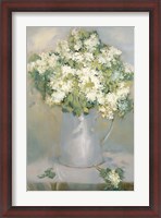 Framed White Lilacs