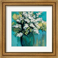 Framed White Lilac Waltz