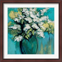 Framed White Lilac Waltz